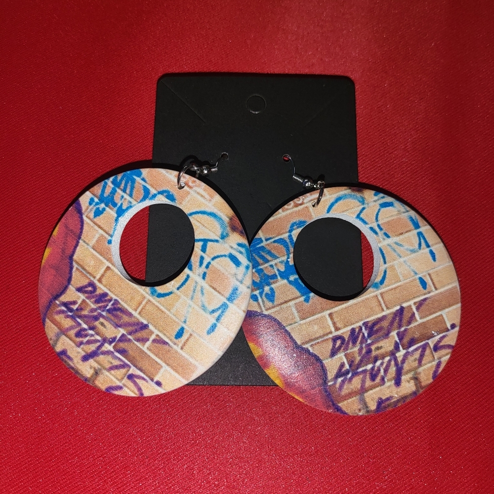 Graffiti Earrings